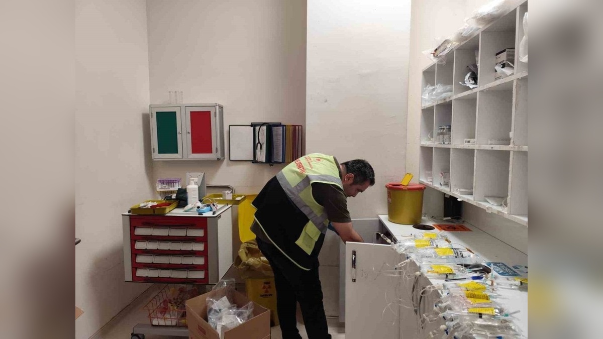 Batman'da 524 ton tıbbi atık bertaraf edildi