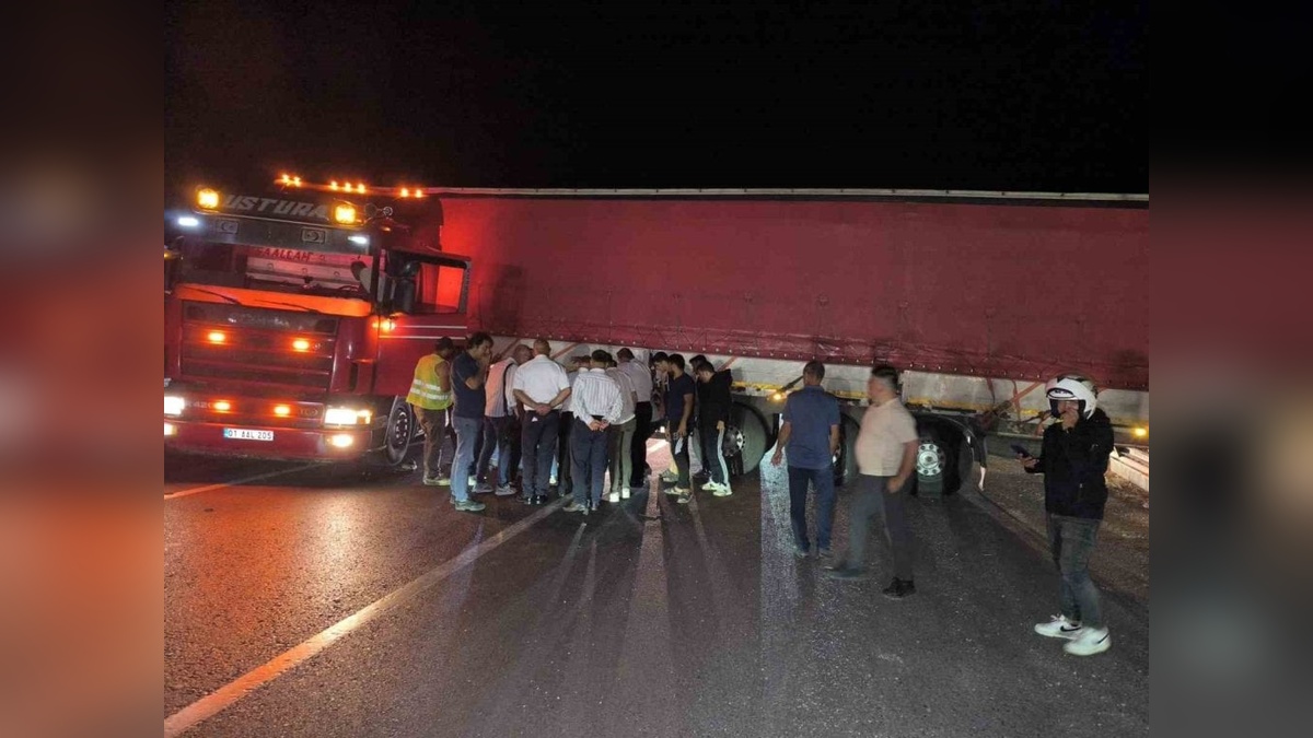 Alanya'da tır sürücüsü direksiyon başında rahatsızlandı: D-400 karayolu trafiğe kapandı