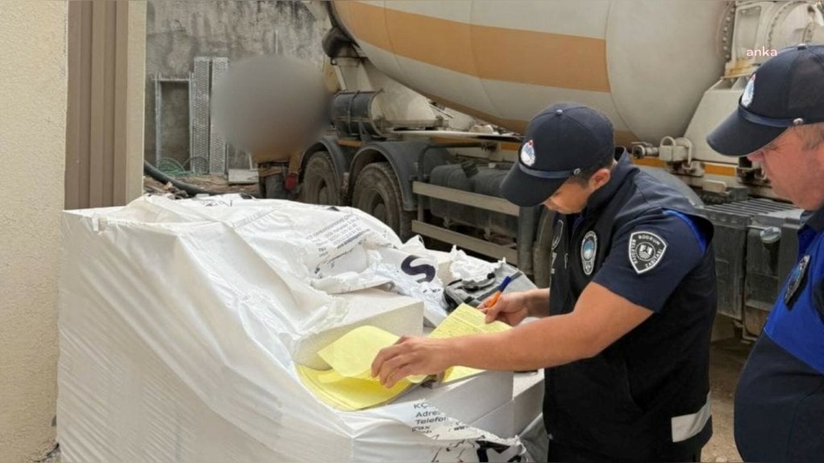 Bodrum Belediyesi'nden inşaat yasağı denetimi: 3 milyon lirayı aşan ceza