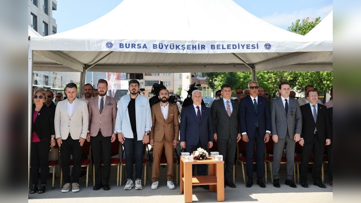 Bursa Büyükşehir Belediyesi'nden Yunuseli'ne yeni spor tesisi