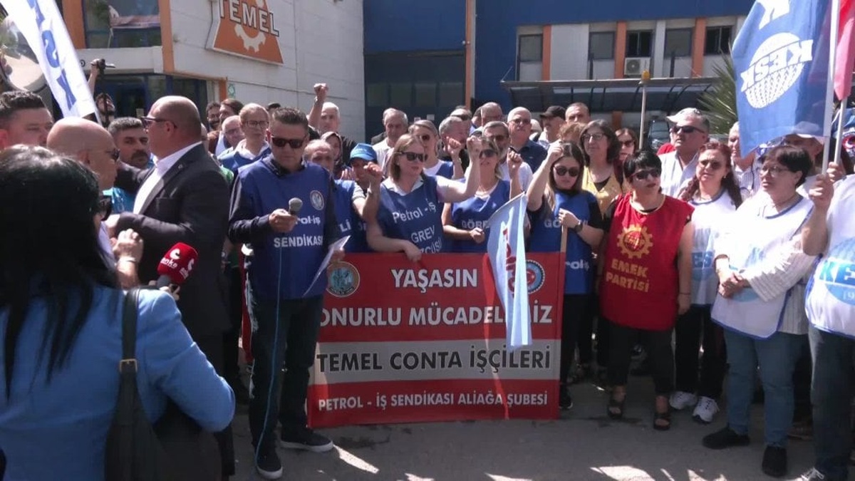 Temel Conta işçilerine saldırı: Petrol-İş Sendikası, 'emeğin onur mücadelesi' dedi