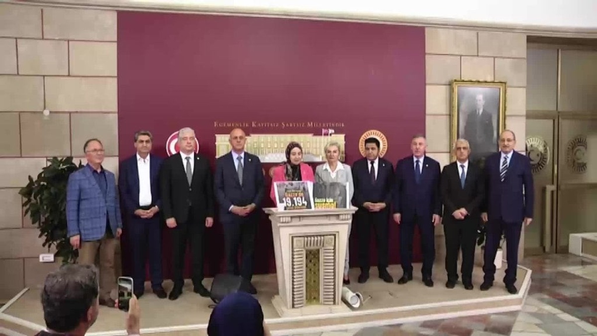 Çocuk Hareketi üyeleri TBMM'de: Gazze'deki çocuklar için harekete geçilmeli