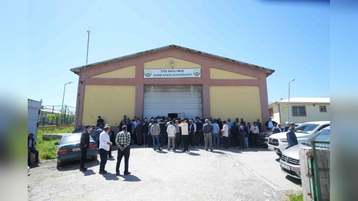 Muş'ta çiftçilere 650 bin fide dağıtıldı