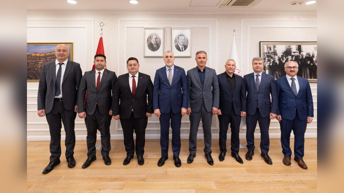 GMİS heyeti, Bakan Işıkhan'ı ziyaret etti