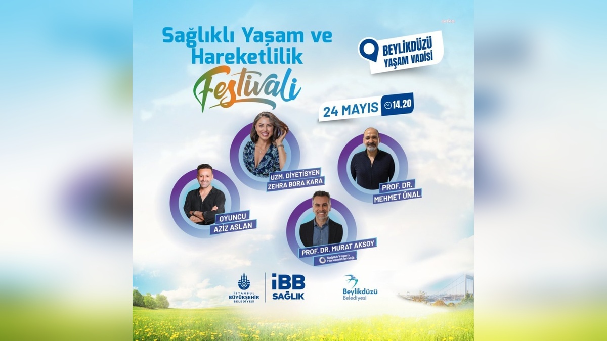 İBB ve Beylikdüzü Belediyesi'nden Sağlıklı Yaşam ve Hareketlilik Festivali
