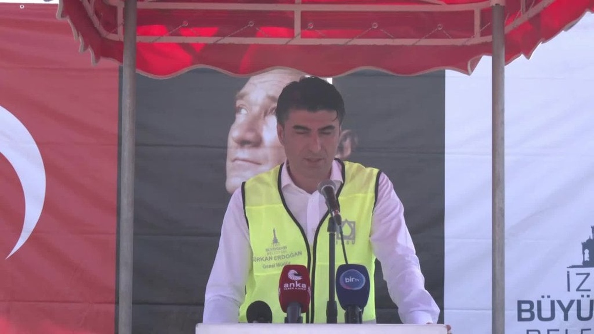 İzmir Büyükşehir Belediyesi, Bayraklı'da 78 milyon liralık yağmur suyu hattı projesine başladı