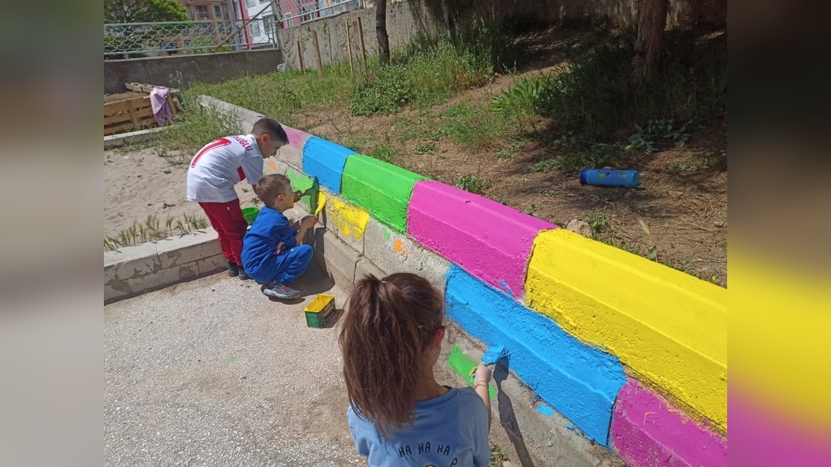 Bozüyük Saffet Şeker İlkokulu'nda çevre bilinci projesi