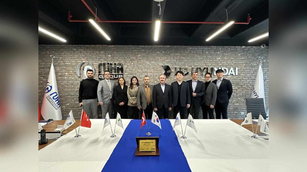 Ruha Elektrik, HD Hyundai Electric tarafından 'Globalde En İyi Performansa Sahip Distribütör' seçildi