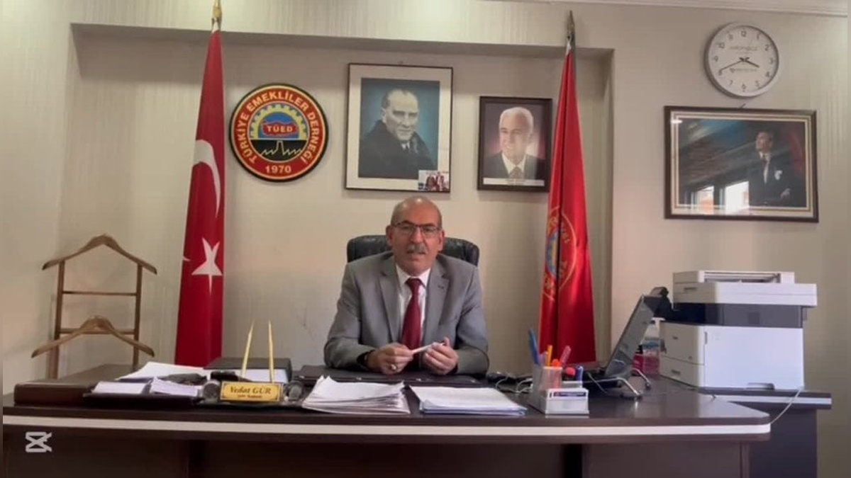 TÜED Elazığ Şube Başkanı Gür: Emekliler buruk bir bayram geçirecek