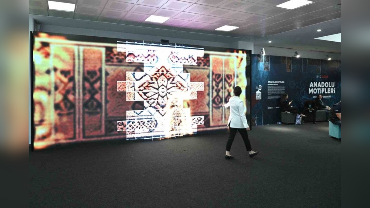 HOMETEX fuarında Anadolu motifleri yapay zeka ile canlanıyor