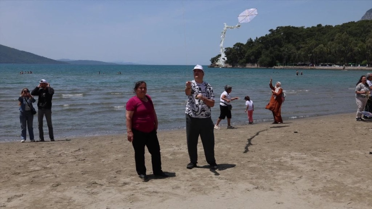 Muğla'da Engelsiz Uçurtma Şenliği coşkuyla kutlandı