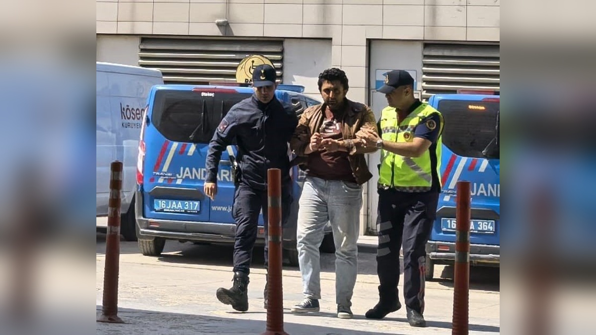 İnegöl'de jandarmaya saldıran şahıs tutuklandı