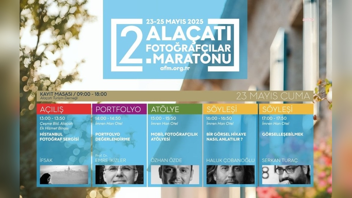 Alaçatı Fotoğrafçılar Maratonu başladı: 'Mutluluk' temasıyla