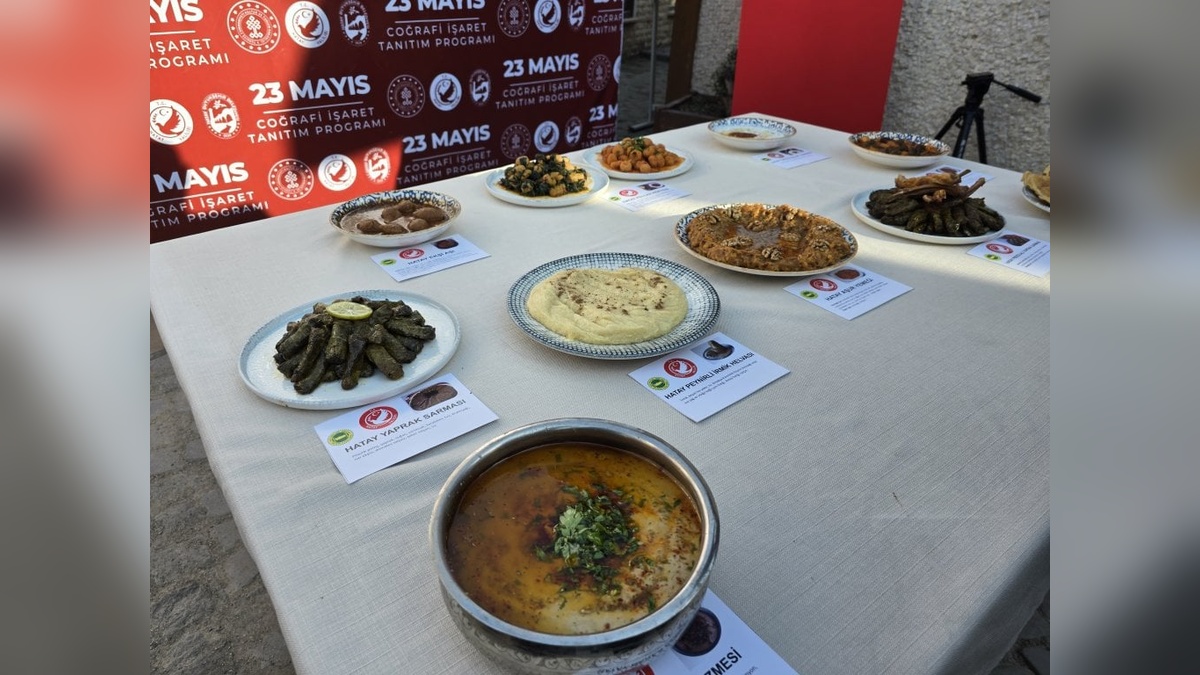 Hatay'ın yöresel lezzetleri tescillendi: Coğrafi işaretli ürün sayısı 50'ye ulaştı