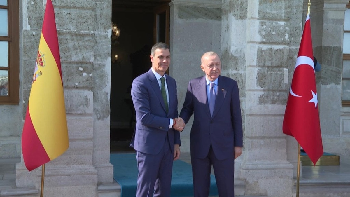 Cumhurbaşkanı Erdoğan, İspanya Başbakanı Sanchez'i kabul etti