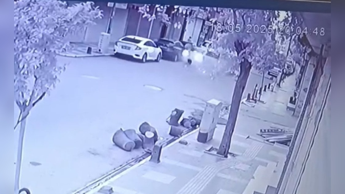 Kızıltepe'de trafik kazası: Motosiklet sürücüsü ağır yaralandı