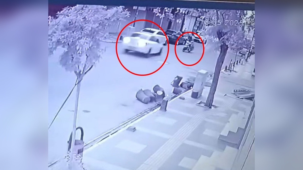 Kızıltepe'de trafik kazası: Motosiklet sürücüsü ağır yaralandı