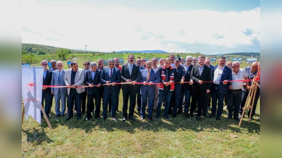 Taşköprü'de 483 dekarlık mera alanı hizmete açıldı