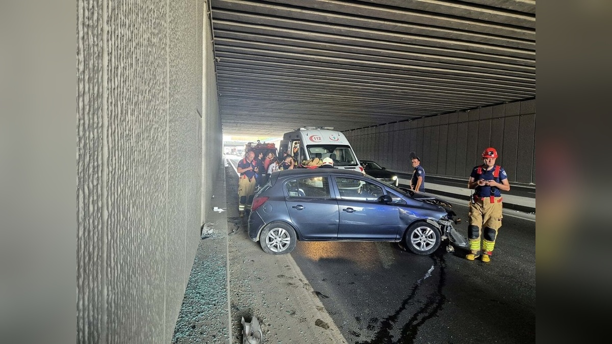 Manisa'da trafik kazası: 3'ü çocuk 5 kişi yaralandı