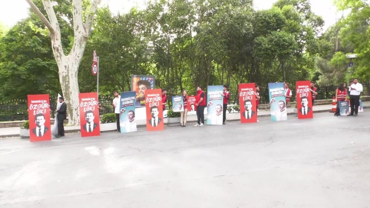 CHP Gençlik Kolları'ndan 'İmamoğlu her yerde' kampanyası