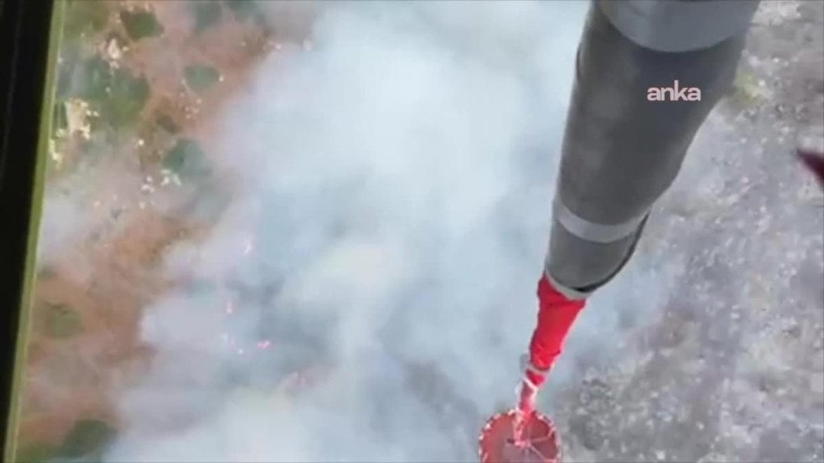 İzmir Urla'da orman yangını kontrol altına alındı