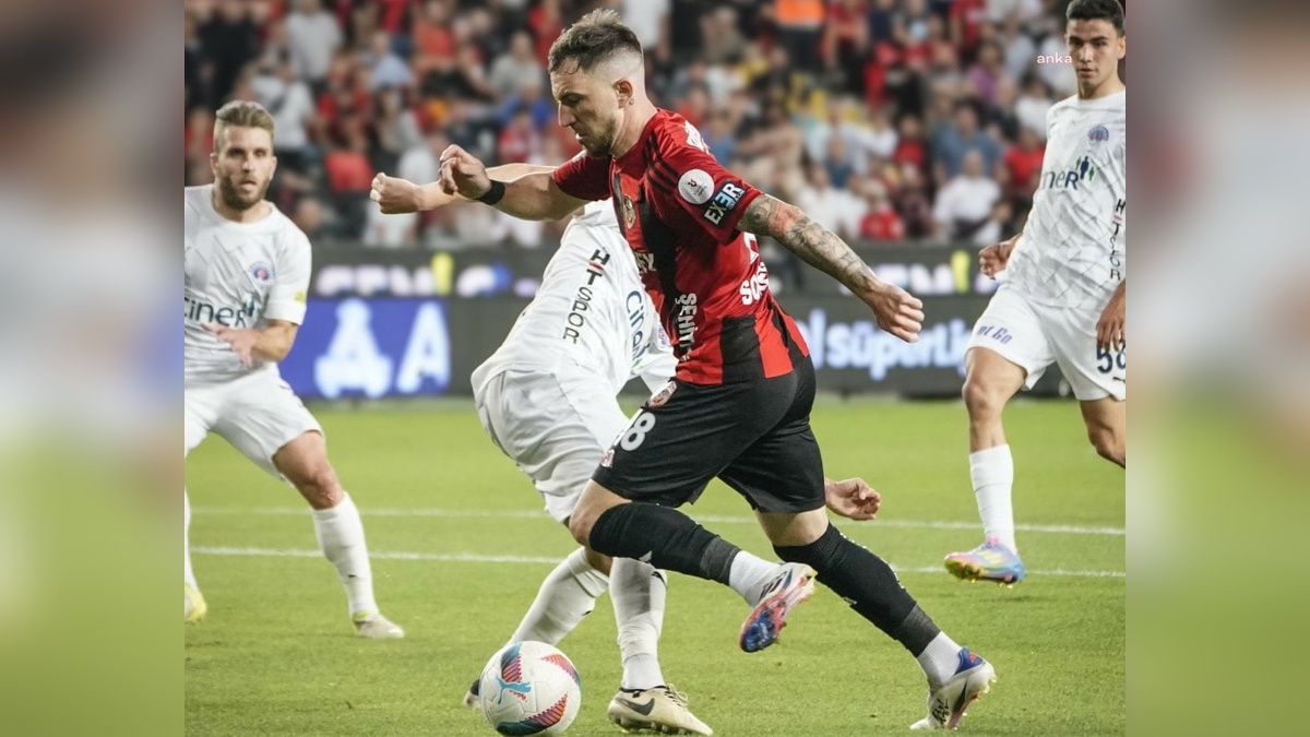 Gaziantep FK ve Kasımpaşa berabere kaldı