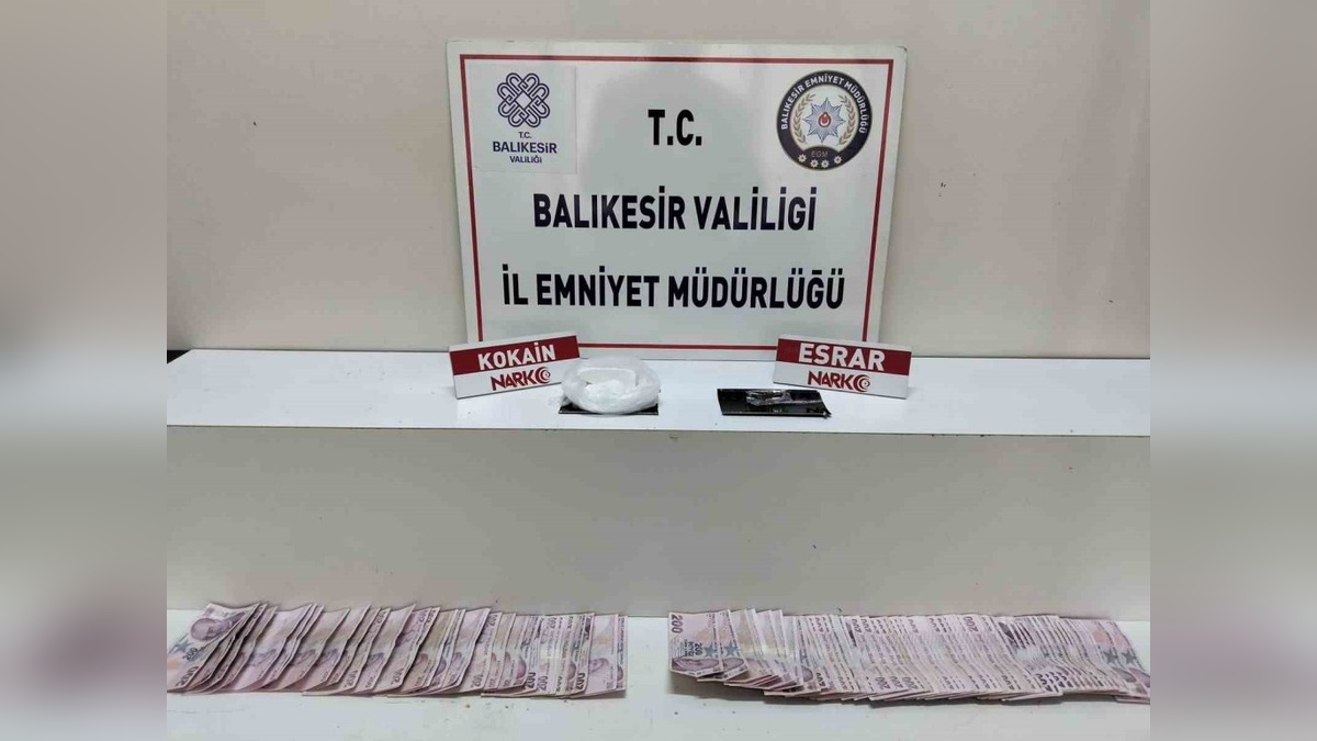 Edremit'te uyuşturucu operasyonu: İki şüpheli tutuklandı