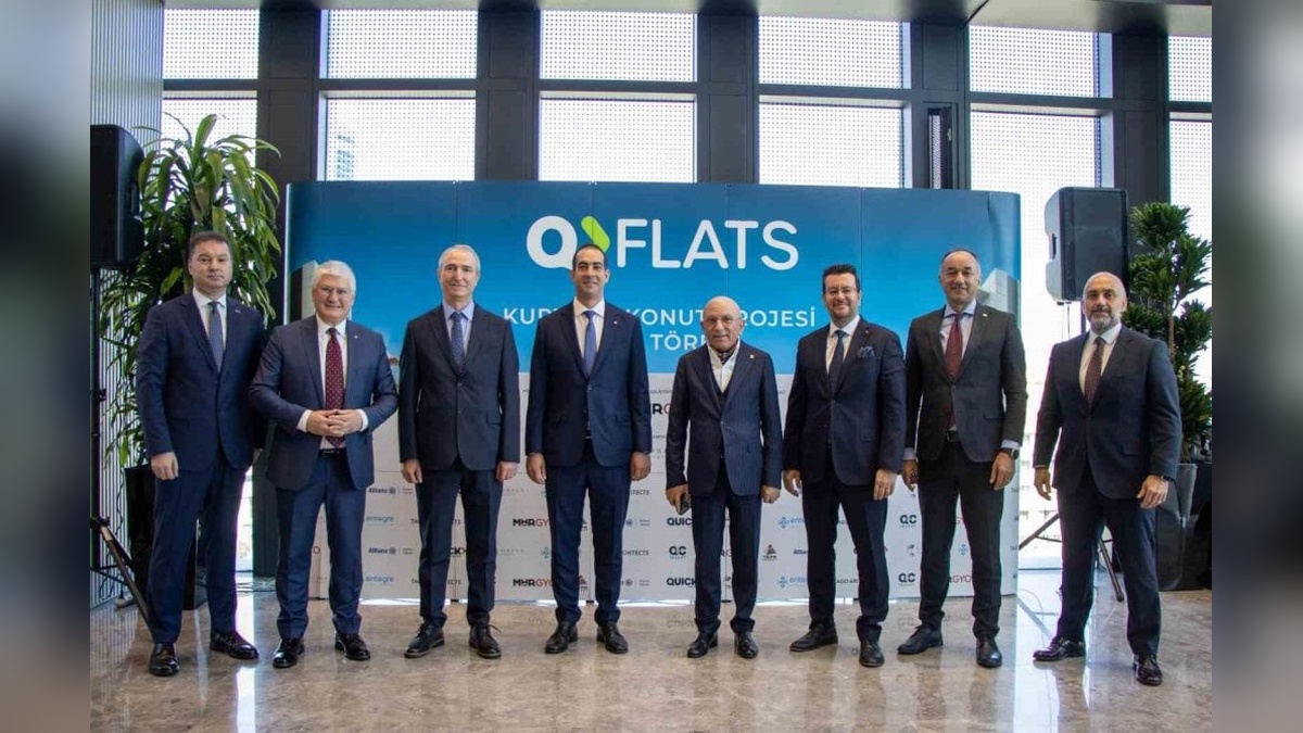 QFlats projesinin işbirliği töreni Quick Tower'da yapıldı