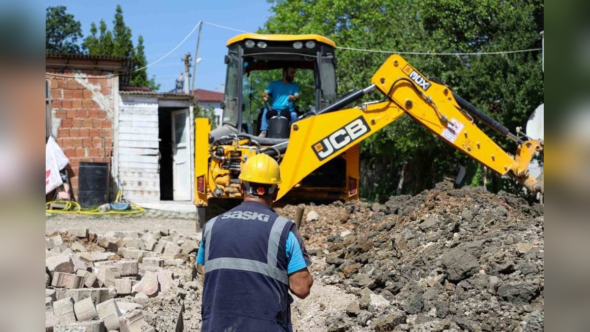SASKİ, Mekece Mahallesi'nin içme suyu altyapısını yeniliyor