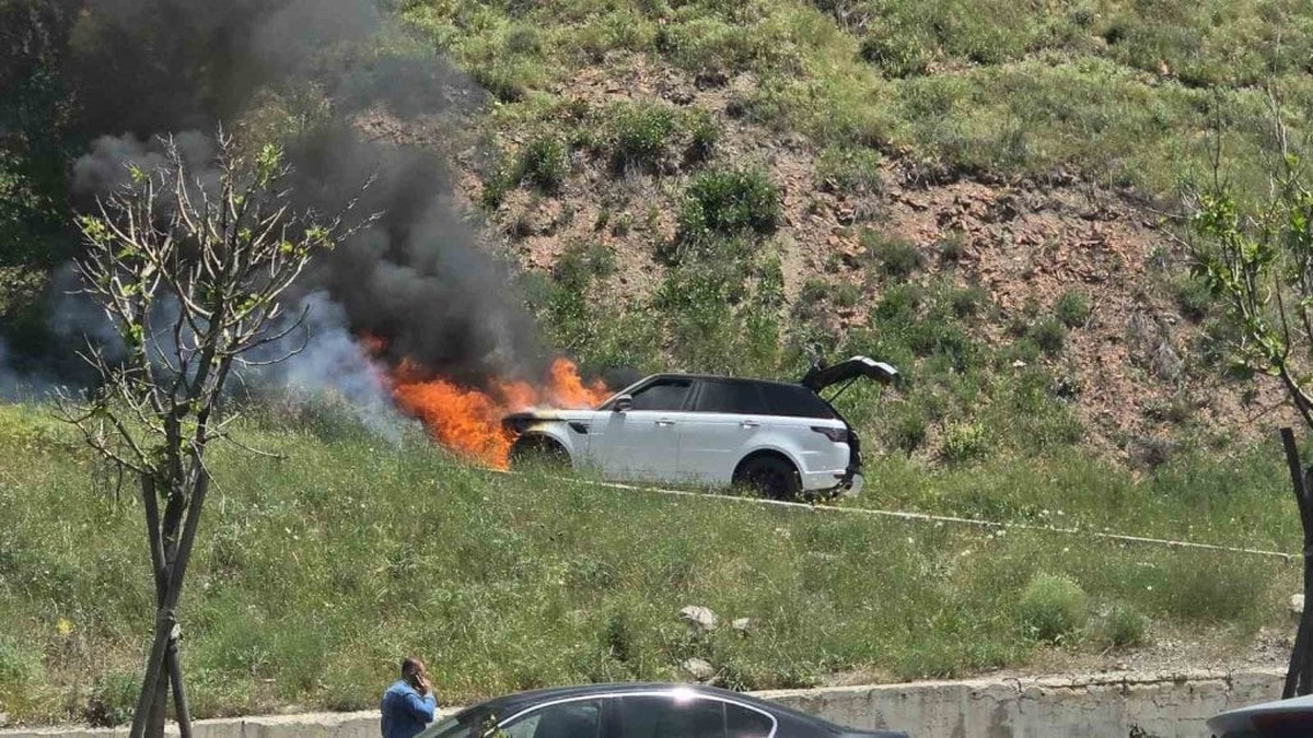 Ankara'da cip alev alev yandı