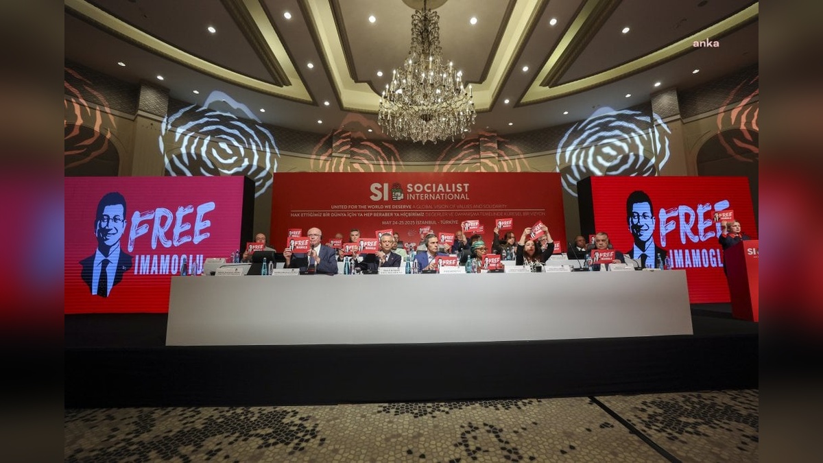 Sosyalist Enternasyonal Konseyi'nden Ekrem İmamoğlu kararı: 'Derhal serbest bırakılmalı'