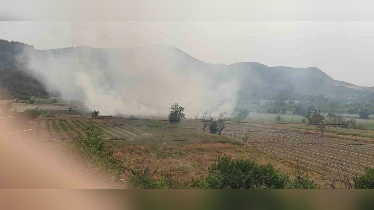 Osmaneli'nde anız yangını büyümeden söndürüldü