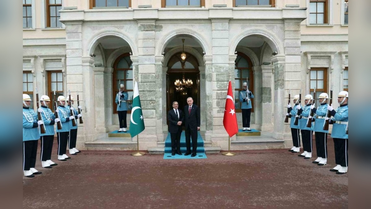 Cumhurbaşkanı Erdoğan, Pakistan Başbakanı Şerif'i kabul etti