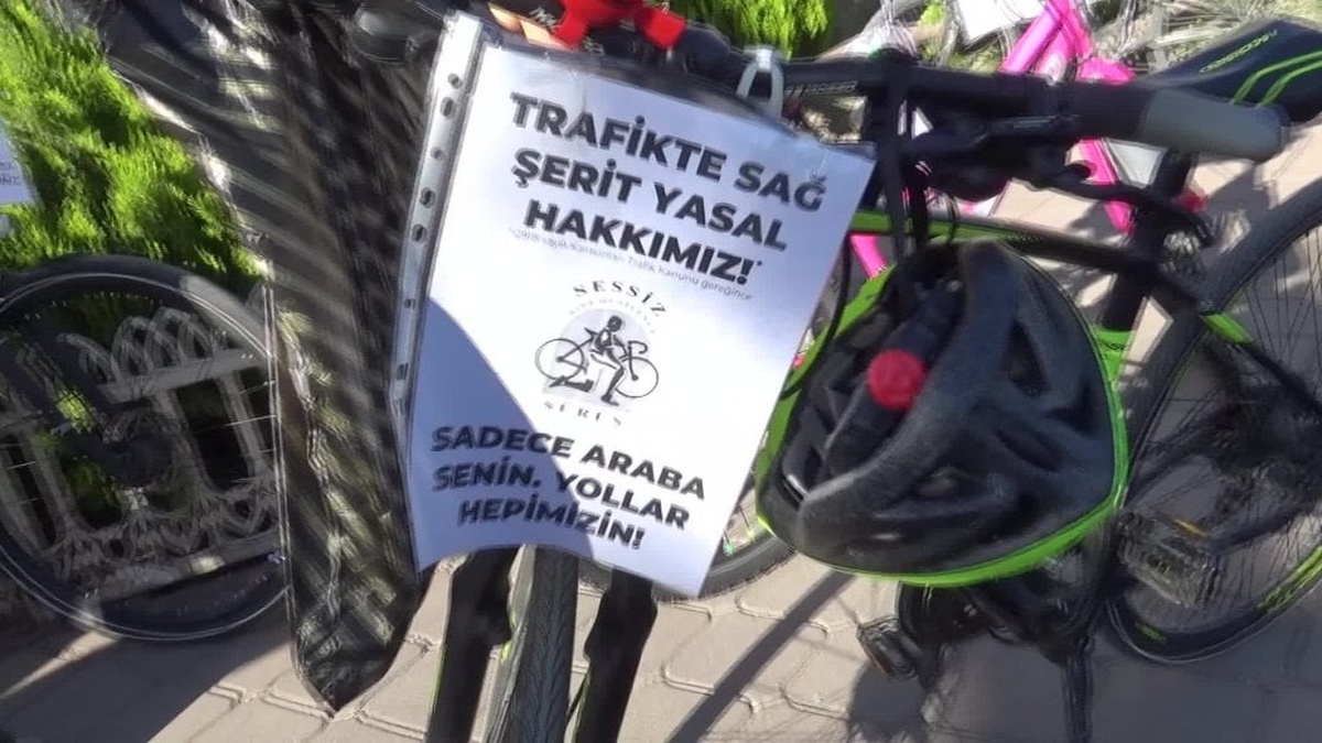 Iğdır'da Ride Of Silence etkinliği: Bisikletliler için farkındalık oluşturuldu