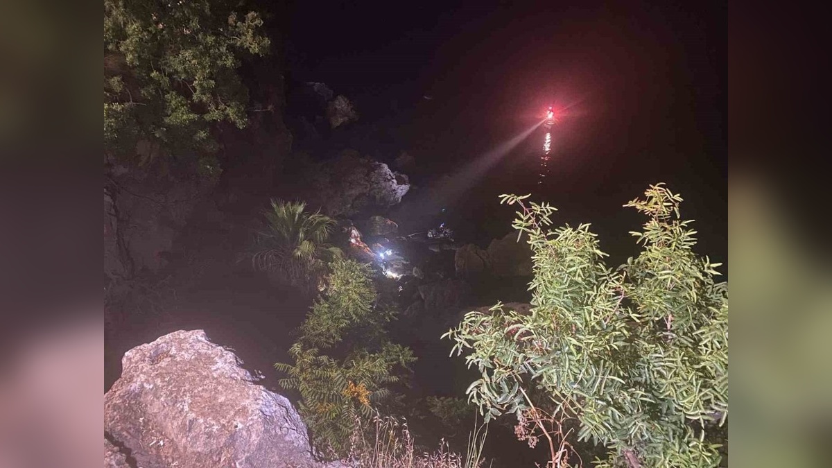 Antalya'da falezlerden düşen kişi hayatını kaybetti