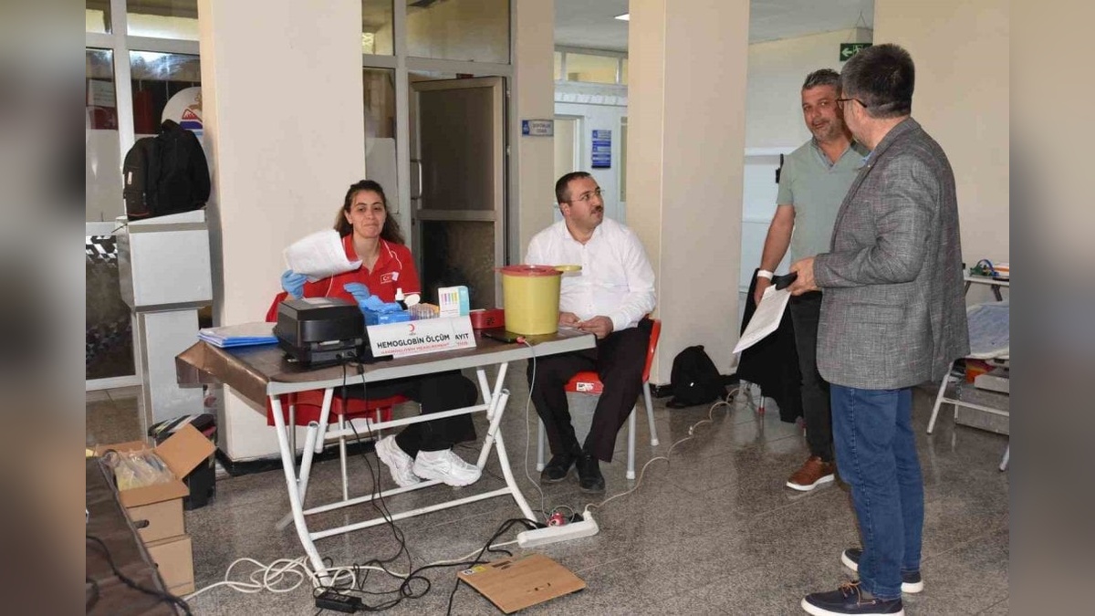 ESKİ Genel Müdürlüğü personeli kan bağışında bulundu