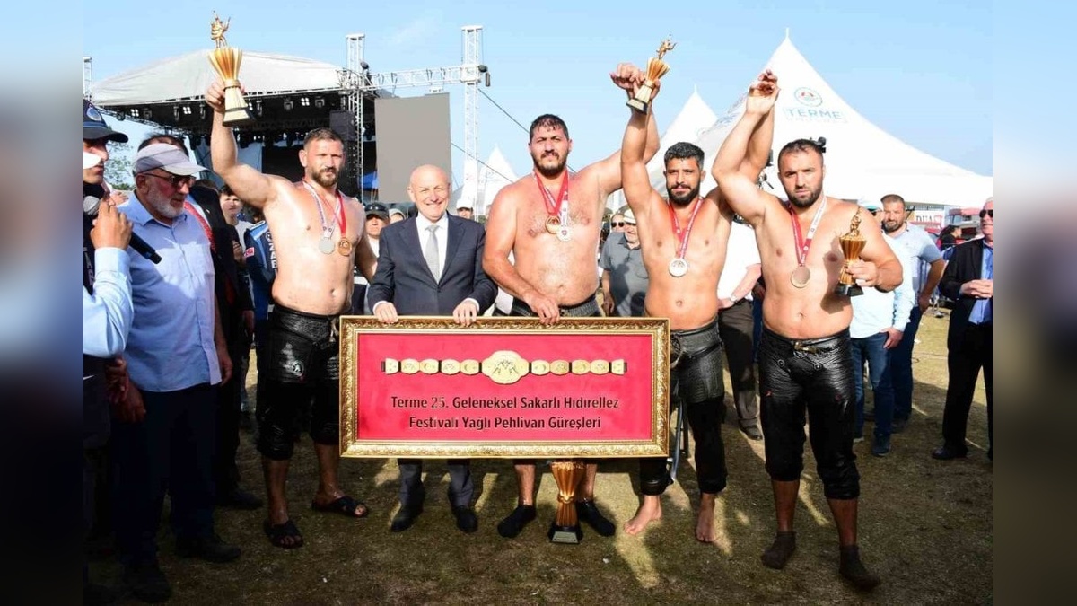 Samsun Terme'de Geleneksel Sakarlı Hıdırellez Festivali coşkuyla kutlandı