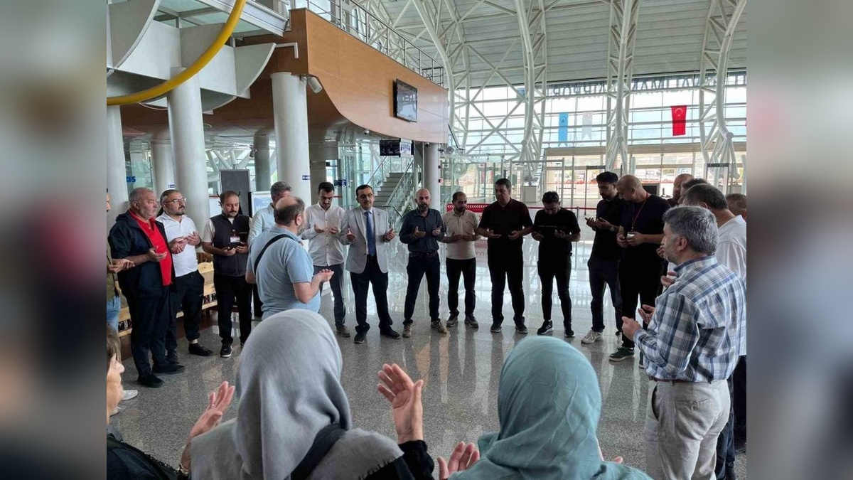 Erzincan'dan kutsal topraklara uğurlama