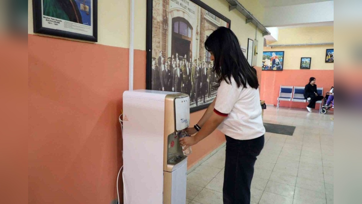 Muğla'da 10 okula su sebili yerleştirildi