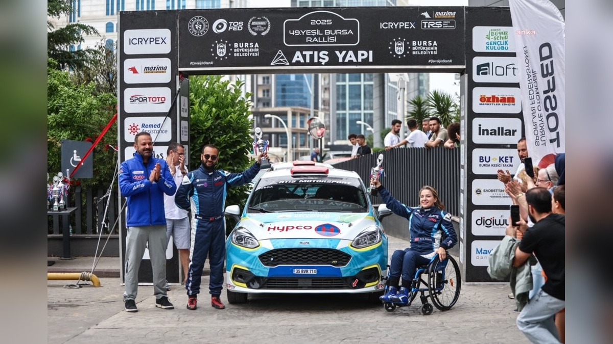 Kübra Denizci Keskin, 49'uncu Yeşil Bursa Rallisi’nde üçüncü oldu