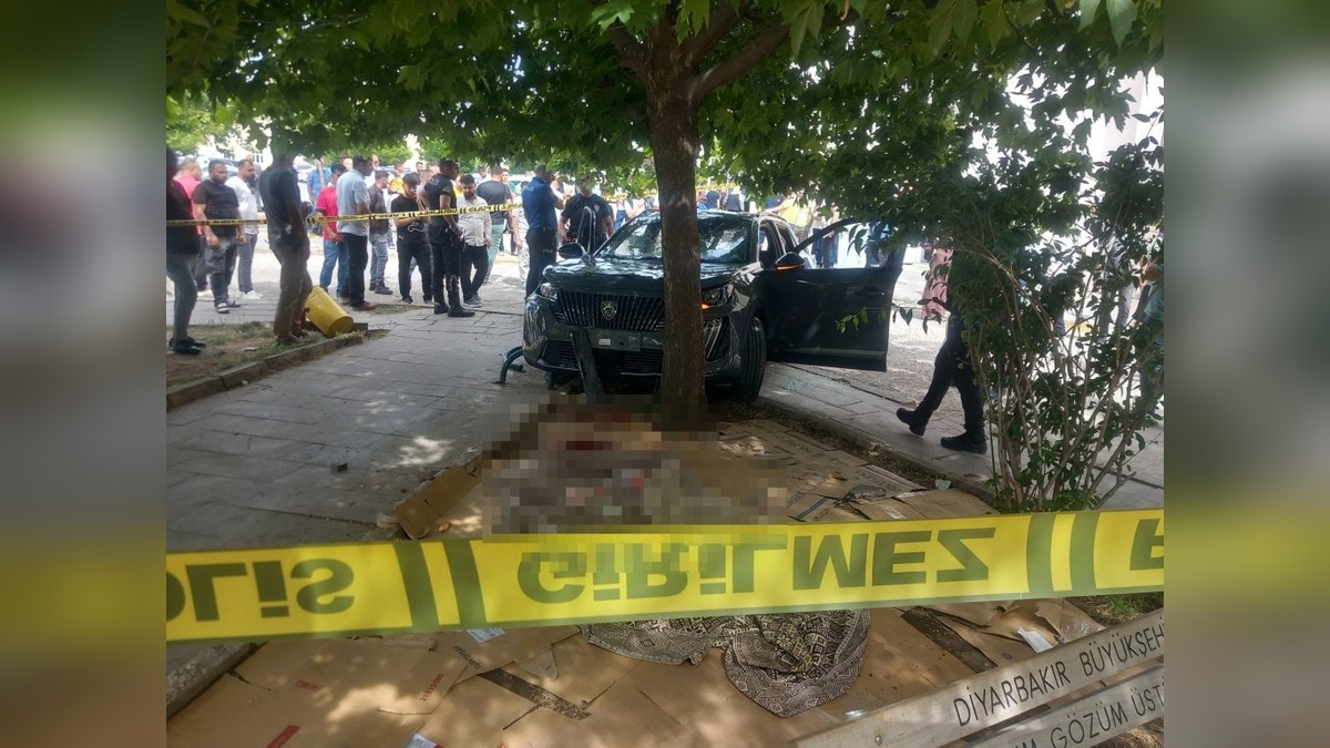 Diyarbakır'da cip hastane bahçesine daldı: 1 ölü