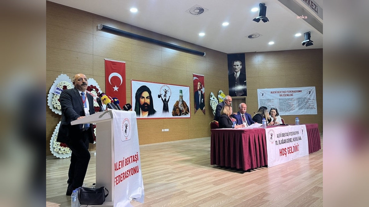 Alevi Bektaşi Federasyonu'nun 11. Olağan Genel Kurulu Ankara'da yapıldı