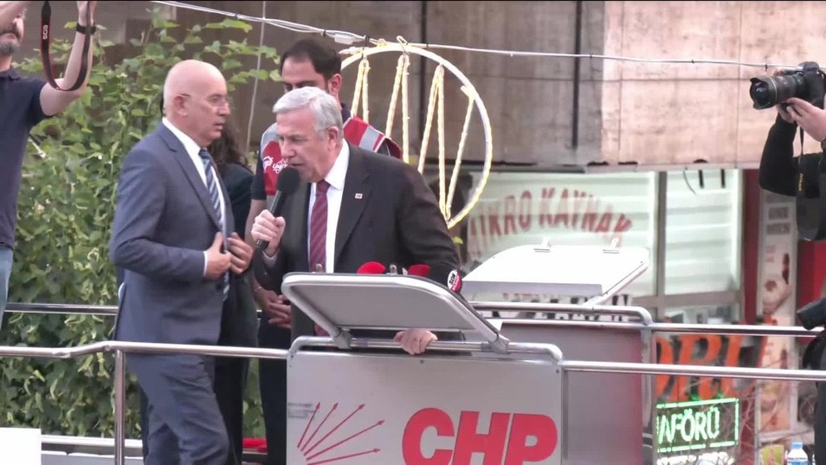 Yavaş, İmamoğlu'na destek mitinginde: Adalet ve hukuk istiyoruz