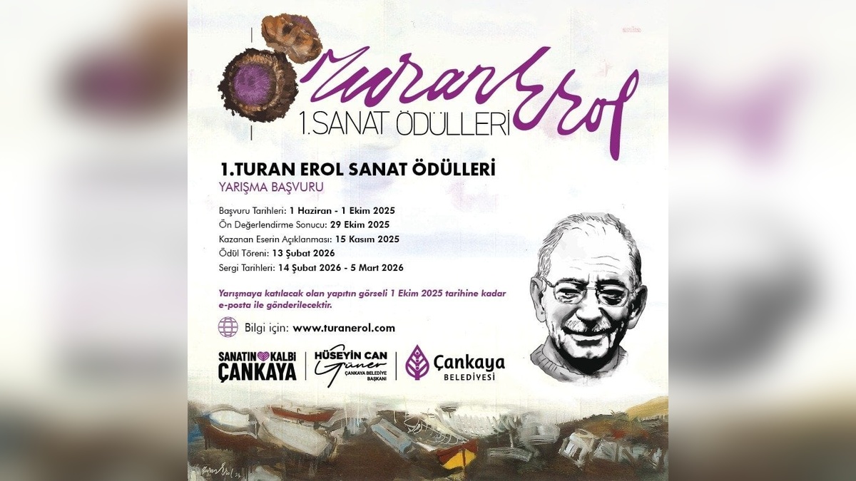 Çankaya Belediyesi'nden genç sanatçılara Turan Erol Sanat Ödülleri