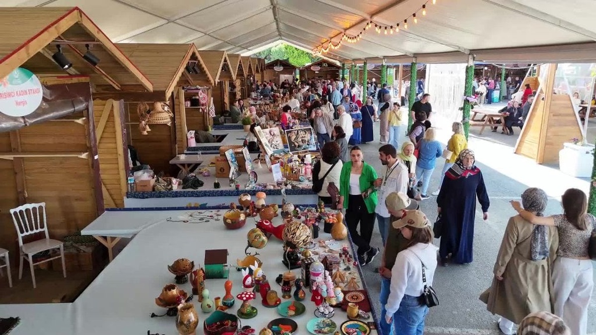 Altınordu'da girişimci kadınlar pazarı sona erdi