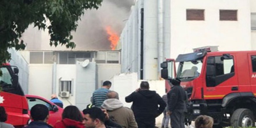 KKTC’de hastanede yangın