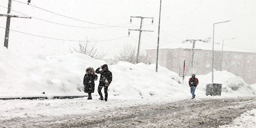 Bitlis’te kar yağışı etkili oluyor