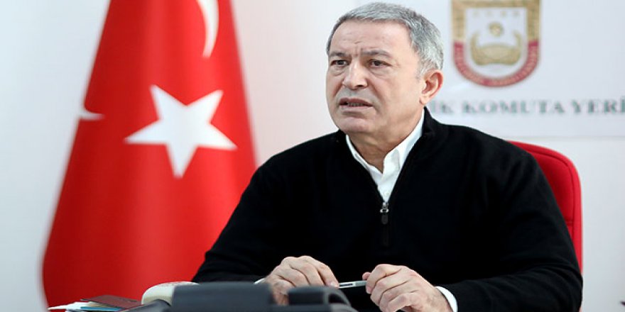 Bakan Akar: Bahar Kalkanı Harekatı başarıyla sürdürülüyor