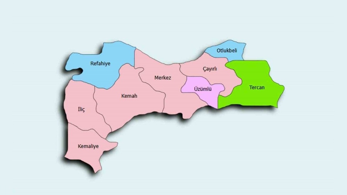 Erzincan'da dört kaymakam ve iki vali yardımcısı değişti