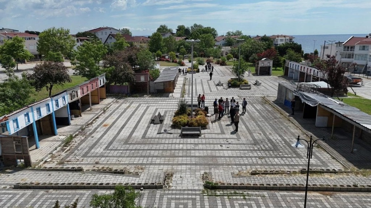 Silivri Gümüşyaka Gece Pazarı, modern bir sosyal yaşam merkezine dönüşüyor